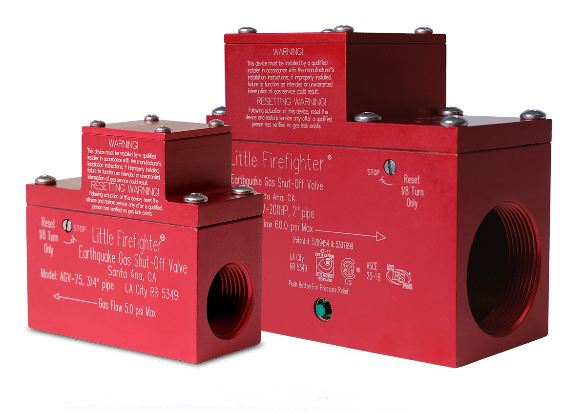 Horizontal Gas Shutoff Valves